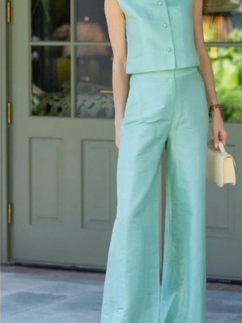 Julia Amory Julia Pant- Pistachio